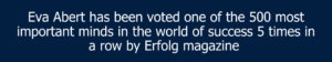 Eva has been voted